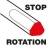 Stop rotation thanks to 3flats