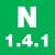 N1-4-1-Aleaciones de Aluminio 0,5% <Si <5%