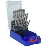 25 fully ground HSS metal drill bit - Split point Ø 1 to 13 mm by 0.5 mm 