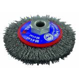 CONICAL brush - Corrugated steel wire - Stripping of metal TECHNIC (Blister)