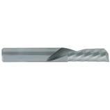 Carbide routing end mill -Z1 -h9 -Hel. 25° -left-sided