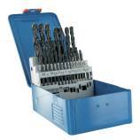 31 fully ground HSS metal drill bits Ø 1 to 10.5 mm by 1/2 TECHNIC 
