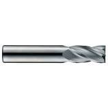 Fresa de acabado Metal Duro Integral DIN6527L -Z4 Hélice 30°- Chaflán de protección - Serie larga