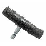 CIRCULAR brush - For drills - Corrugated steel wire - Stripping of wood ESSENTIAL (Hanging cardboard)