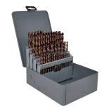 91 brocas para metal FURIUS HSS con recubrimiento FUSIO punta en cruz Ø 1 a 10 mm por 1/10 PREMIUM 