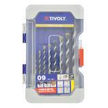 9 SLR graduated concrete drill bits Ø 3 to 12 mm 