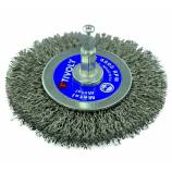 CIRCULAR brush - Stainless steel wire - Scouring of stainless stell TECHNIC (Blister Box)
