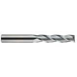 Fresa para ranurar Metal Duro Integral - Z3- Hélice 30° - Chaflán de protección -Serie extralarga