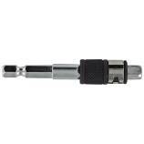 Porte-embout et douille 2 en 1 pour embouts de vissage hexa 6,35 et douilles carré F 1/4" 