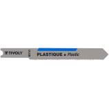 Jigsaw blade - For plastic, Plexiglass and epoxy - U attachment TECHNIC (Blister)