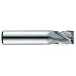 Fresa de acabado Metal Duro Integral DIN6527K -Z4 Hélice 30°- Recubrimiento ALCRONA -Chaflán de protección