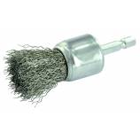 Brosse PINCEAU -Fil inox -Décapage de l'inox, métal TECHNIC (Blister)