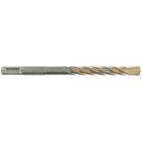SPEEDER2 concrete drill bit with 2 cutters - L160 mm - Centring tip - Quadruple flute - SDS+ TECHNIC (Hanging SDS clip)