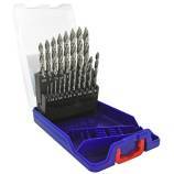 19 brocas para metal HSS Afilado Tivoly Smart Point Ø 1 a 10 mm 