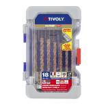 18 FURIUS FUSIO coated HSS metal drill bits, split point, Ø 2 to 10 mm PREMIUM 