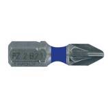Punta de atornillar -Torsión ACERO INOXIDABLE -Para tornillo Pozidriv TECHNIC (Blíster)