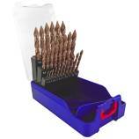 25 HSS metal drill bit coated FUSIO Grinding Tivoly Smart Point Ø 1 to 13 mm 