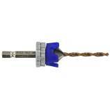Broca y avellanador HSS 2 en 1 madera y metal -Tope regulable -Mango hexagonal TECHNIC (Blíster)