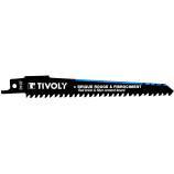 Reciprocating saw blade - High thickness - For abrasive materials, fiber cement - Universal attachment TECHNIC (Carton sleeve)