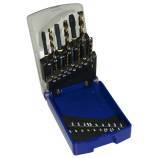 Set of 5 HSSE STEAM 202 MULTI-APPLICATION HSSE taps + 5 HSSE 550 drills for through holes 