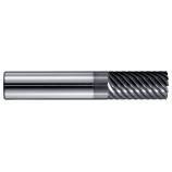 Fraise de finition carbure -Revêtue ULTRACUT -DIN 6527L -Z8-12 -h9 -Hél. 55° -Chanfrein