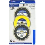 Lot 3 Disques Diamant Ø125mm ESSENTIAL (Blister)