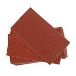 21 corundum sanding sheets 73 x 123 mm 