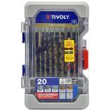 20 piezas -Caja RANGER -Brocas mixtas multimaterial 