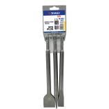 3 pièces - Pic & burins PACK DEMOLITION SDS+ L250mm 