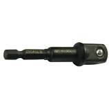 Porte douille à choc hexa 6,35 mm > M 1/2" -IMPACT -Pour douille F 1/2" 