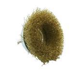 Brosse COUPE -Fil Acier laitonné -décapage tout matériaux ESSENTIAL (Vrac)