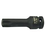 F 1/2" impact socket - IMPACT - For female Torx screws TECHNIC (Blister)