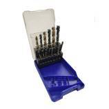Jeu de 5 tarauds HSSE 205 MULTI-APPLICATIONS STEAM HSSE + 5 forets HSSE 550 pour trous borgnes 