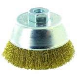 Brosse COUPE -Fil laiton -Décapage du bois, laiton ESSENTIAL (Blister)