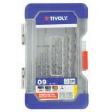 9 brocas para hormigón Ø 3 a 12 mm 