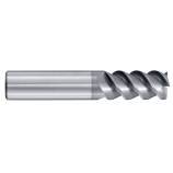 Fresa de acabado Metal Duro Integral - Z3 -Hélice 60° - Chaflán de protección - Recubrimiento ULTRACUT