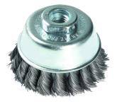 Brosse COUPE -Fil acier torsadé -Gros décapage du métal ESSENTIAL (Blister)