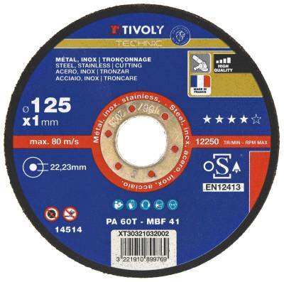 Cutting disc - Especially for small thicknesses - For metal TECHNIC (Box)