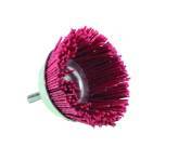 Brosse COUPE -Fil nylon rouge -Décapage du bois ESSENTIAL (Cartonnette brochable)