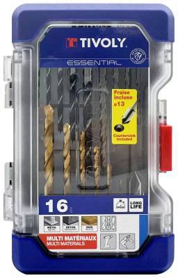 16 pieces - RANGER case - Especially for the drilling of metals / concretes / wood 