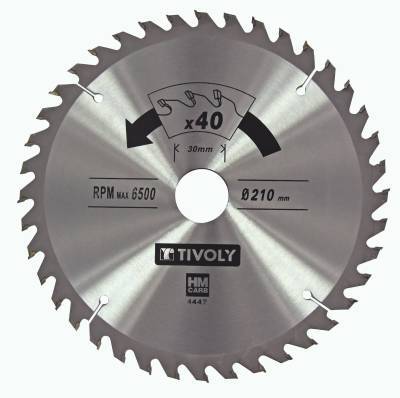 Lame de scie circulaire -Finition - Pour Bois dur, stratifié, parquet -Pour scie portative ESSENTIAL (Etui carton)