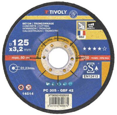 Cutting disc - Best Sellers Range - For construction materials (concretes) TECHNIC (Box)