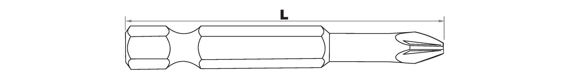 Embout de vissage -Torsion -Pour vis Pozidriv ESSENTIAL (Blister)